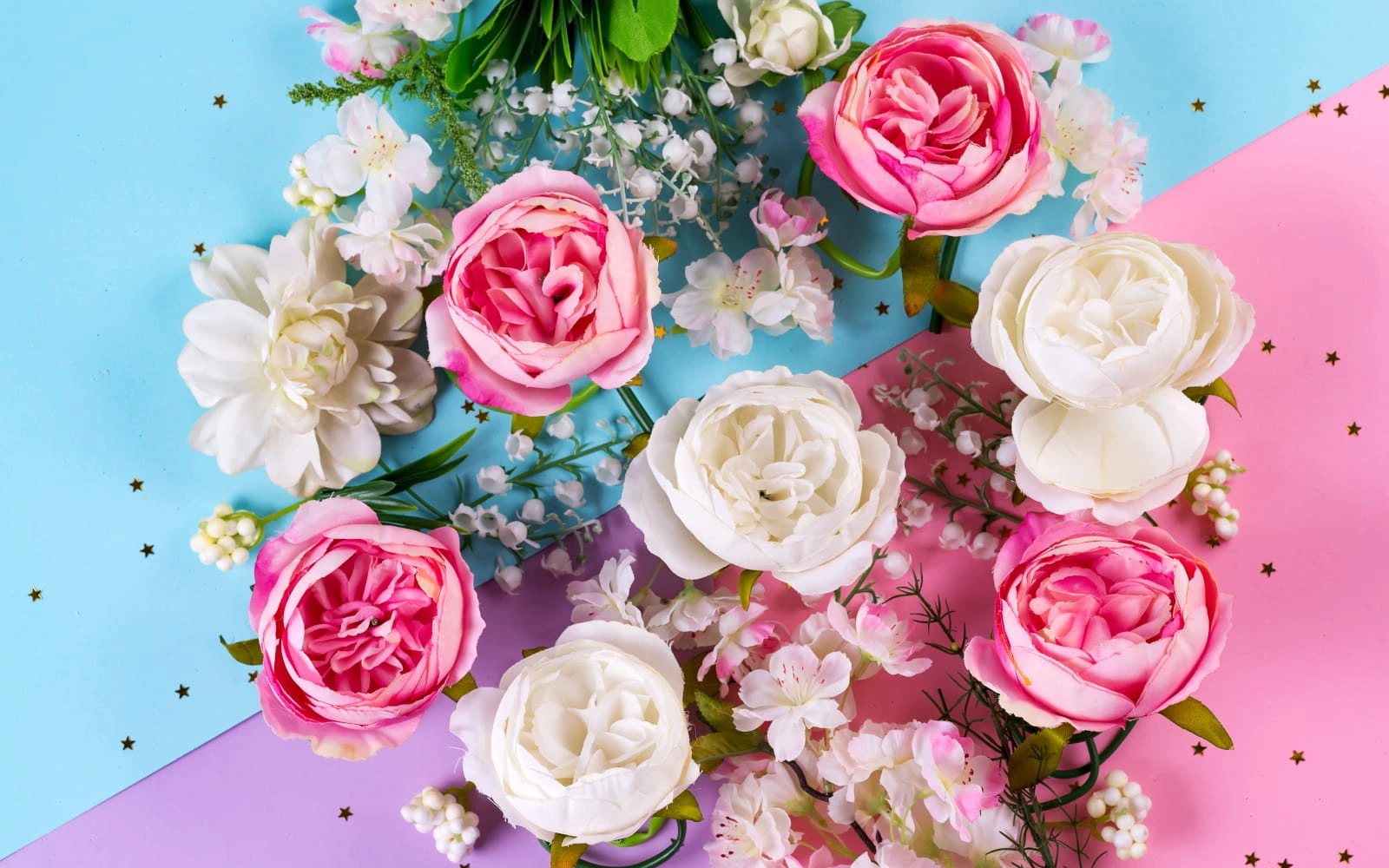 Cinsiyet Partisi Çiçek Süslemeleri